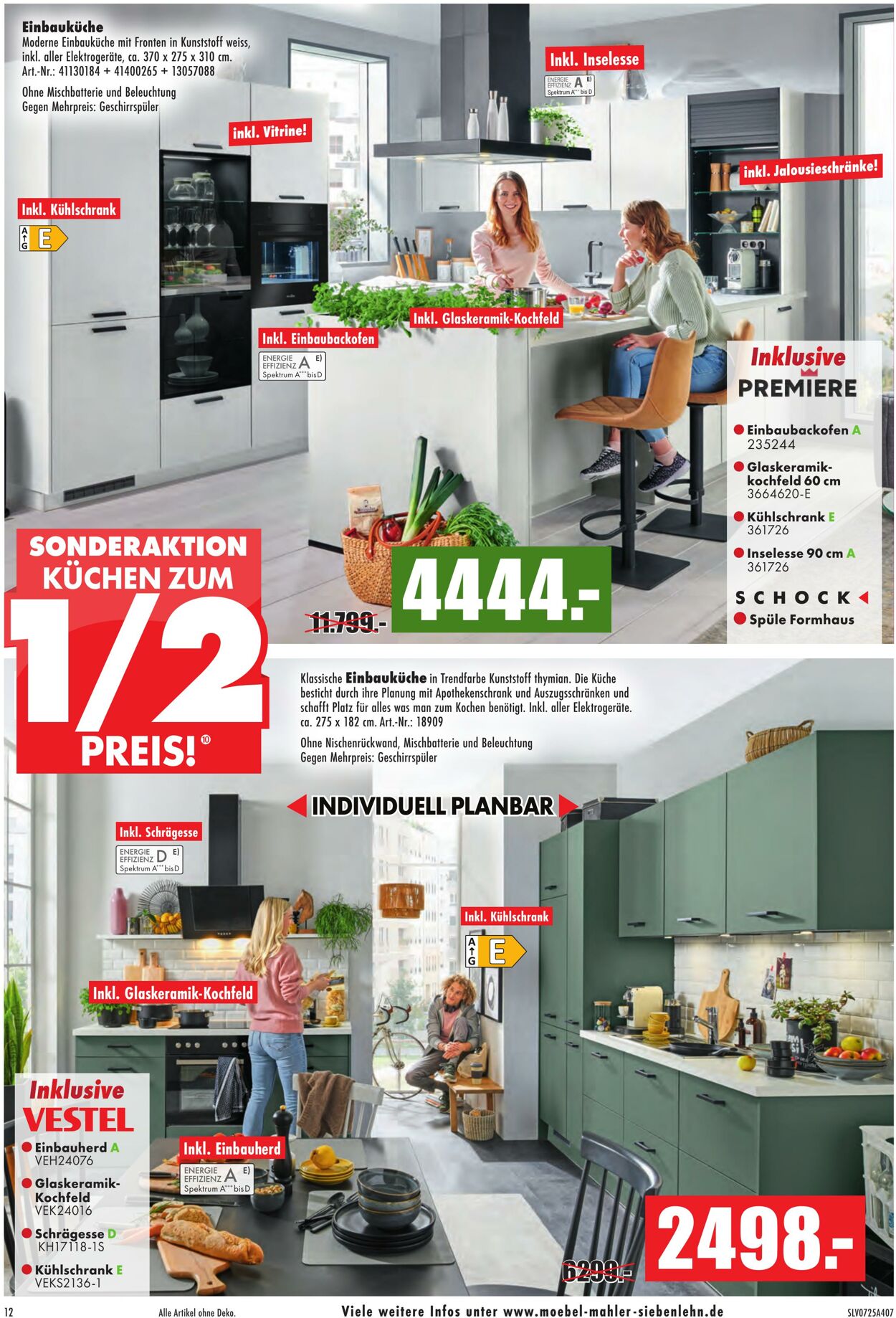Prospekt Möbel Mahler 20.08.2025 - 03.09.2025
