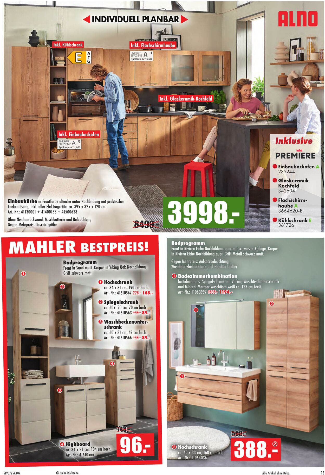 Prospekt Möbel Mahler 20.08.2025 - 03.09.2025