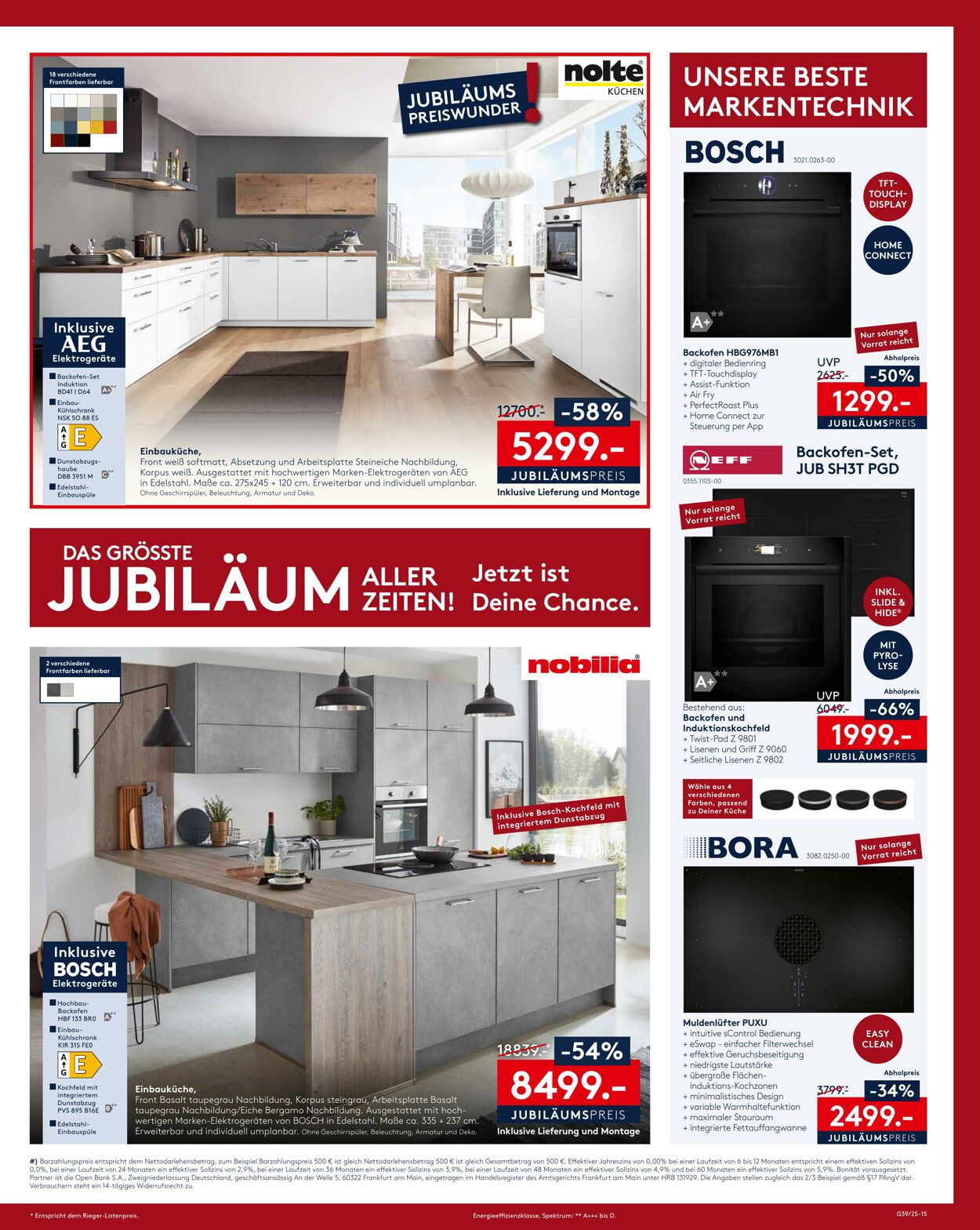 Prospekt Möbel Rieger 25.09.2025 - 09.10.2025