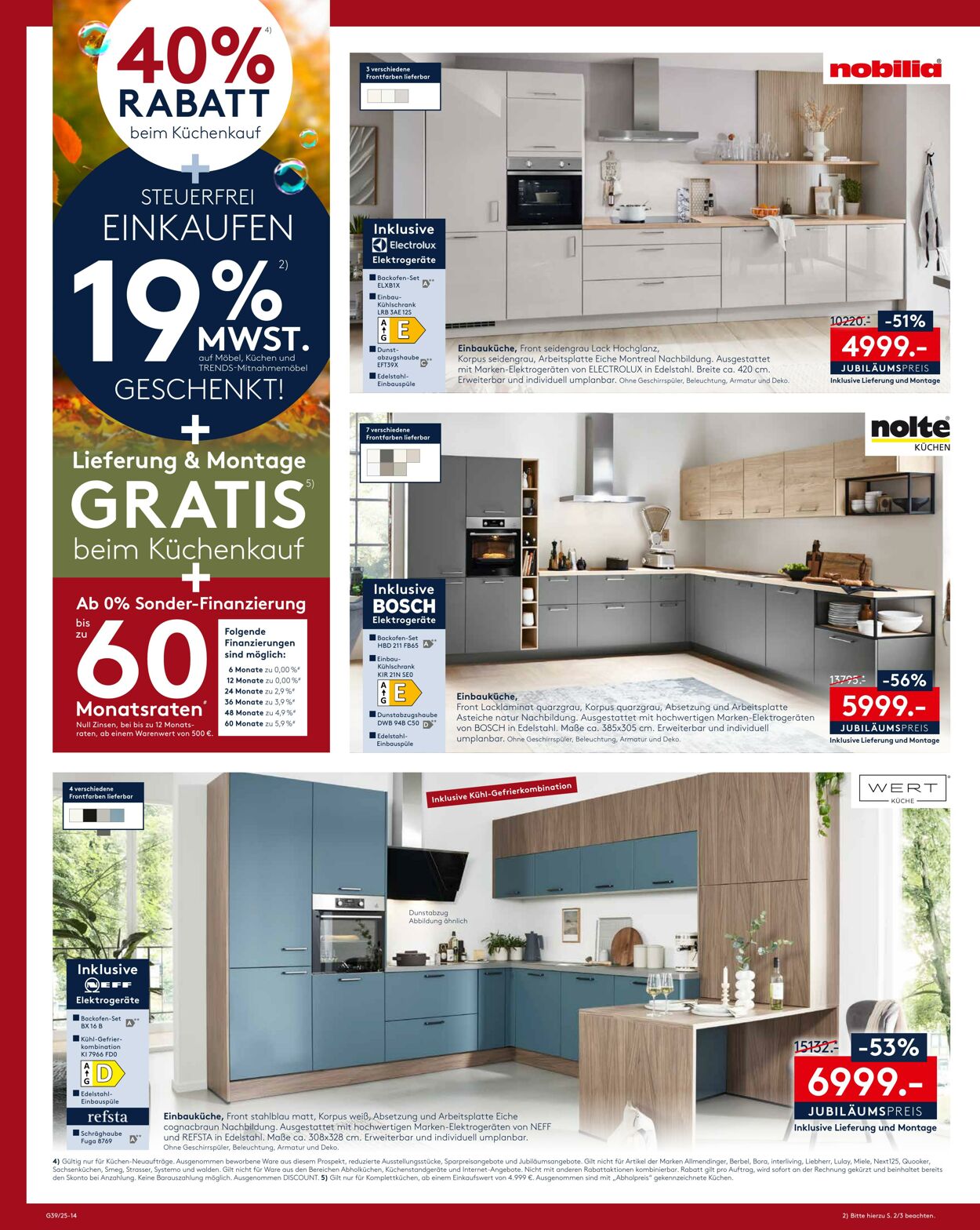 Prospekt Möbel Rieger 25.09.2025 - 09.10.2025