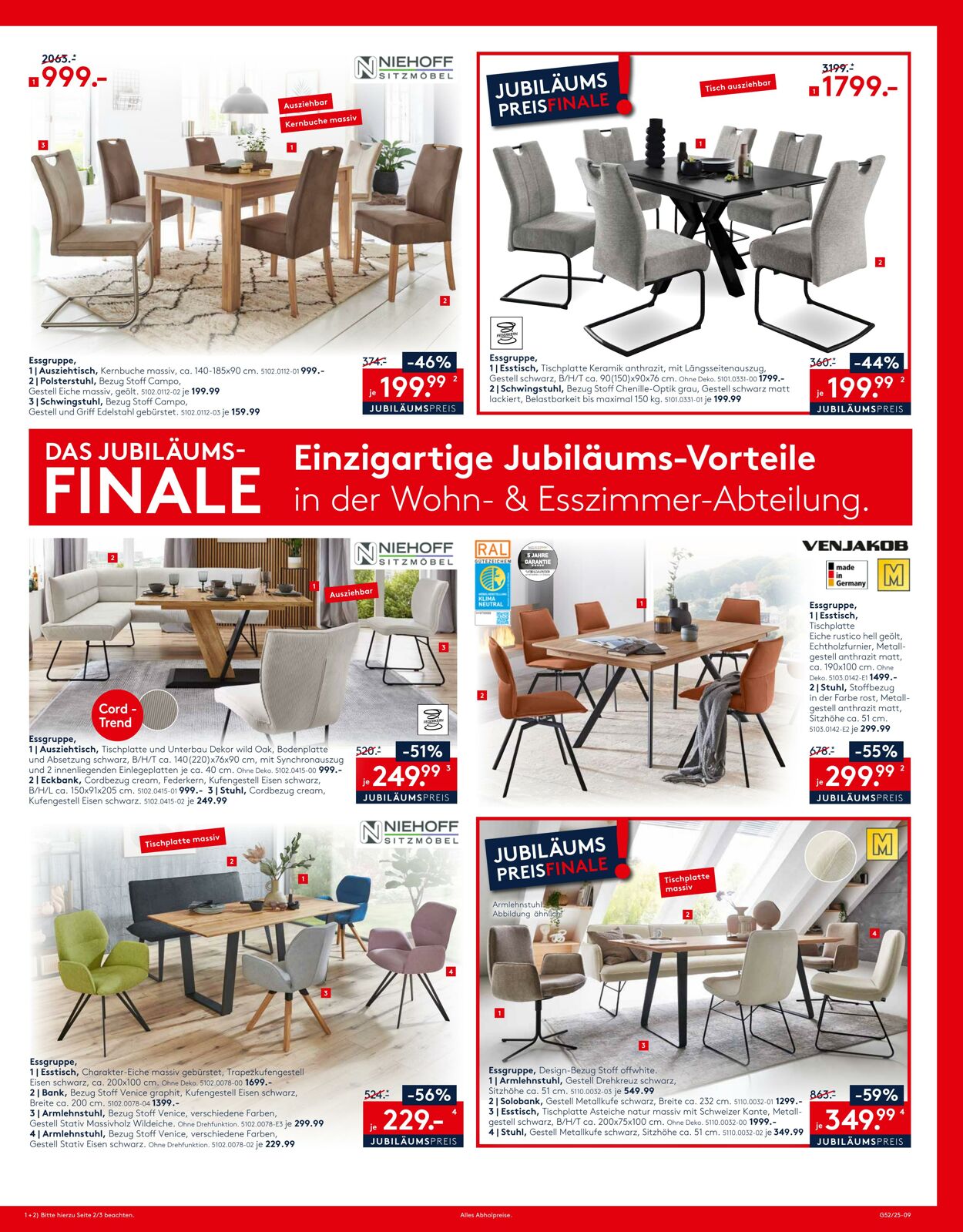 Prospekt Möbel Rieger 23.12.2025 - 23.01.2026