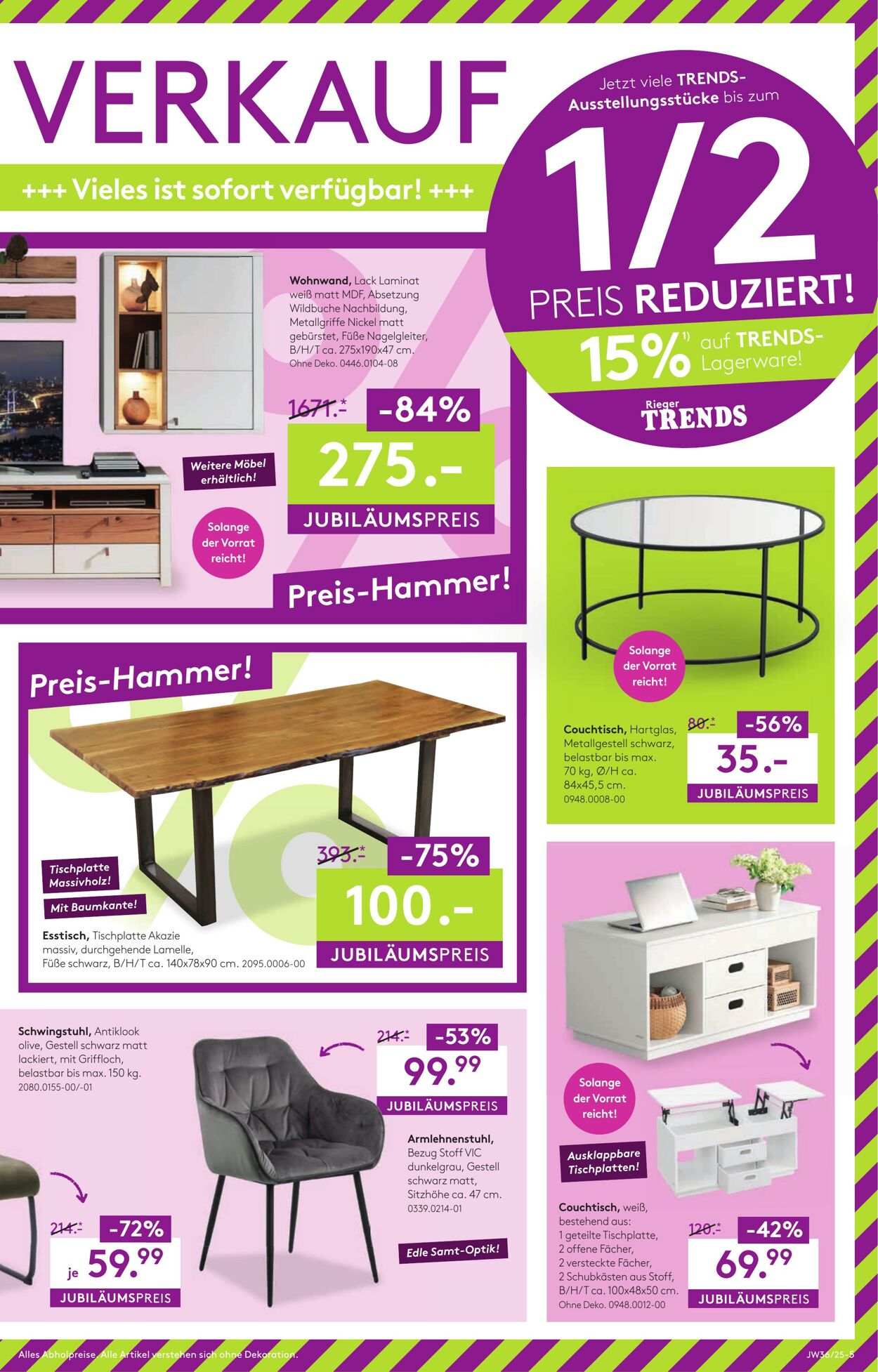 Prospekt Möbel Rieger 09.09.2025 - 23.09.2025