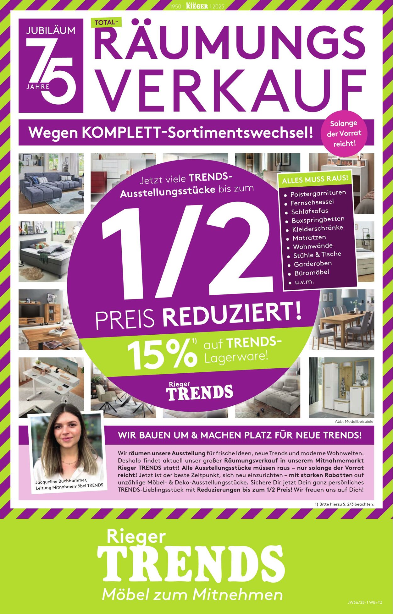 Prospekt Möbel Rieger 09.09.2025 - 23.09.2025