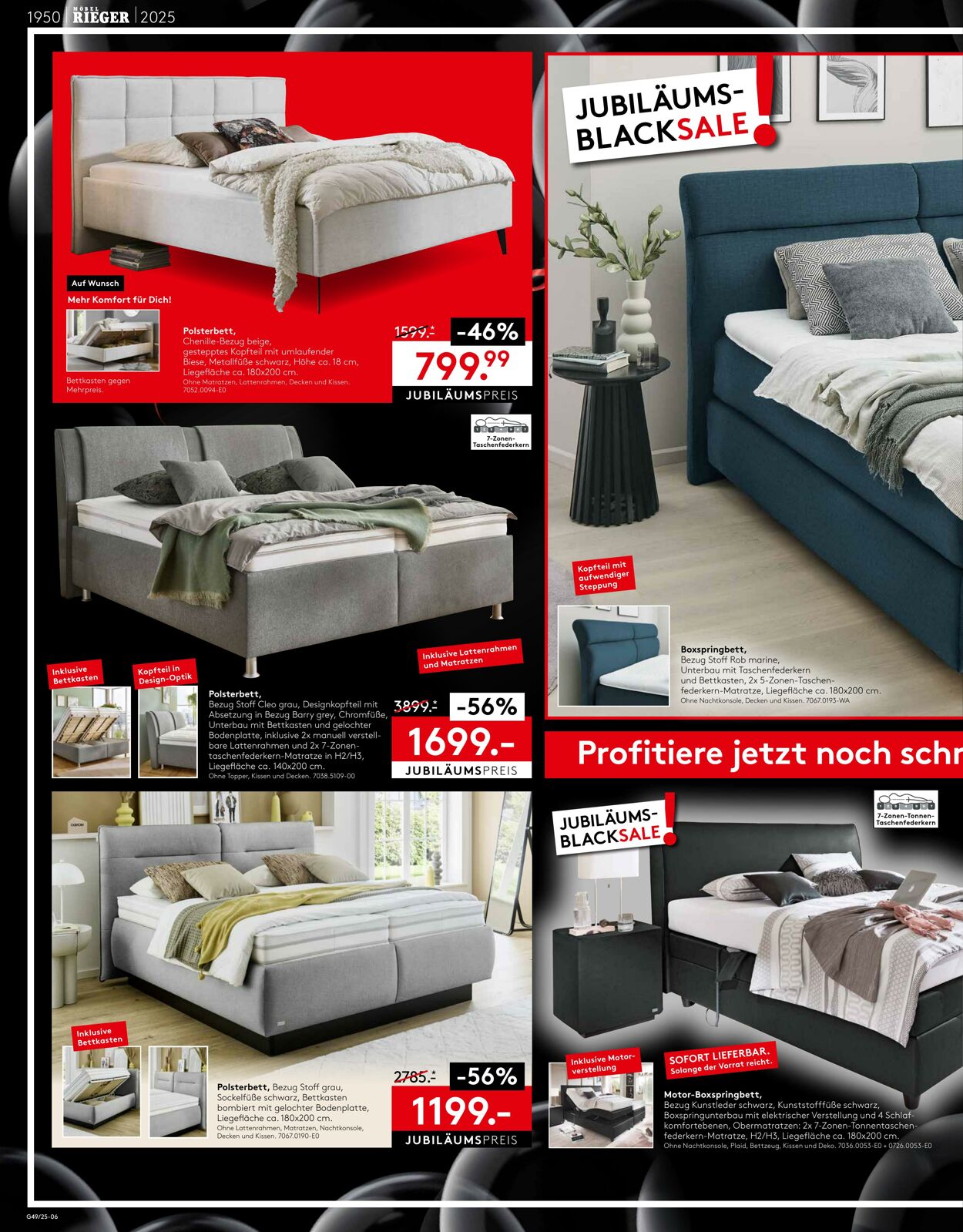 Prospekt Möbel Rieger 09.12.2025 - 23.12.2025