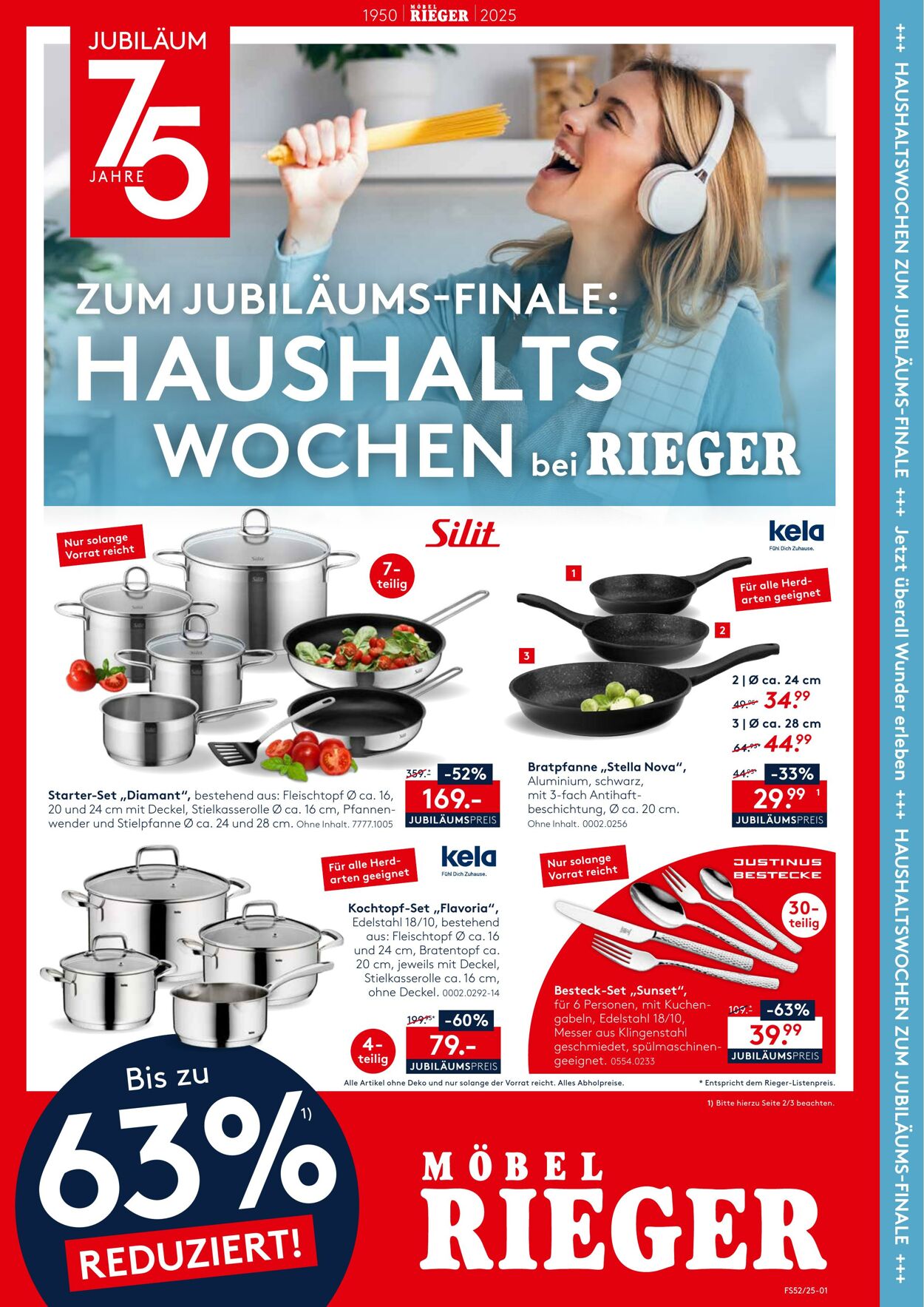 Prospekt Möbel Rieger 23.12.2025 - 23.01.2026