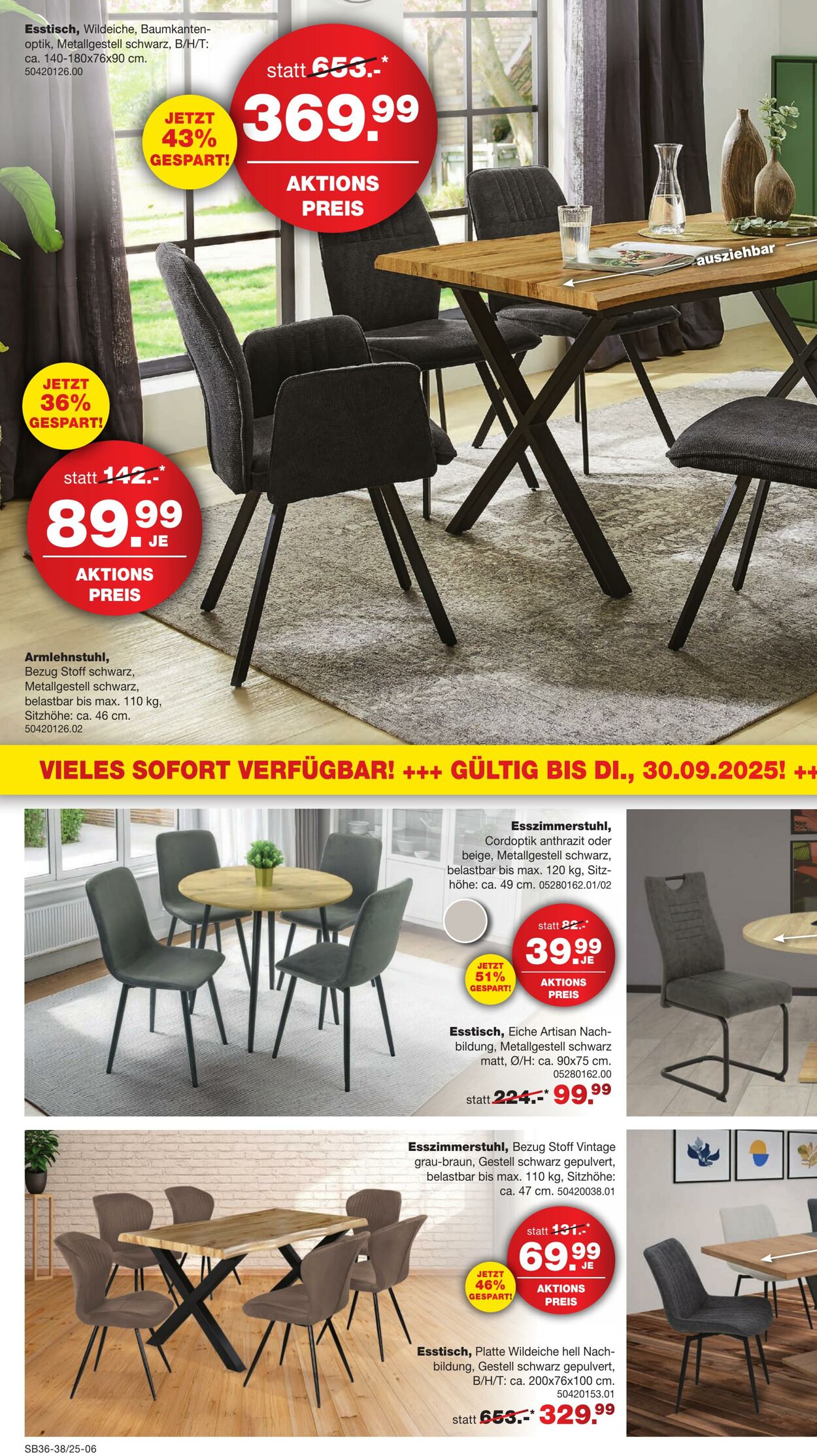 Prospekt Möbel Rieger 09.09.2025 - 23.09.2025