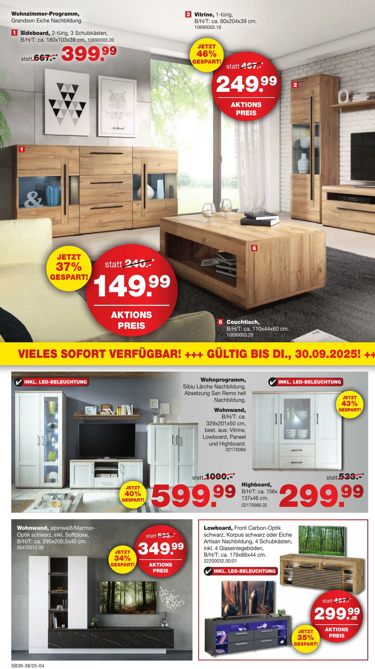 Prospekt Möbel Rieger 09.09.2025 - 23.09.2025