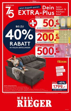 Prospekt Möbel Rieger 10.12.2025 - 24.12.2025