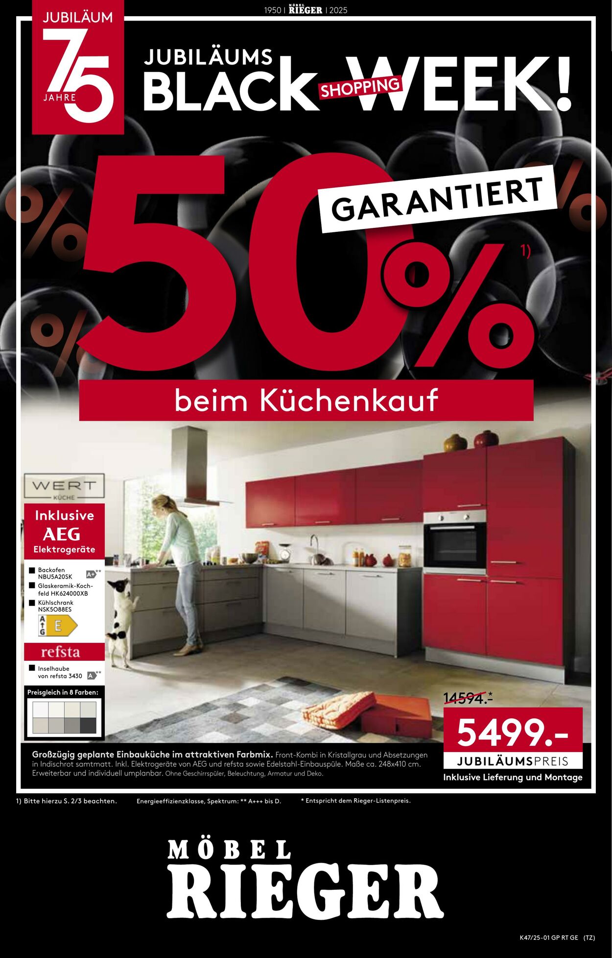 Prospekt Möbel Rieger 20.11.2025 - 04.12.2025