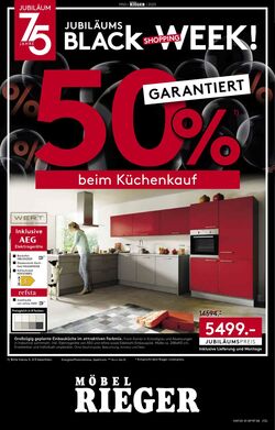 Prospekt Möbel Rieger 20.11.2025 - 04.12.2025