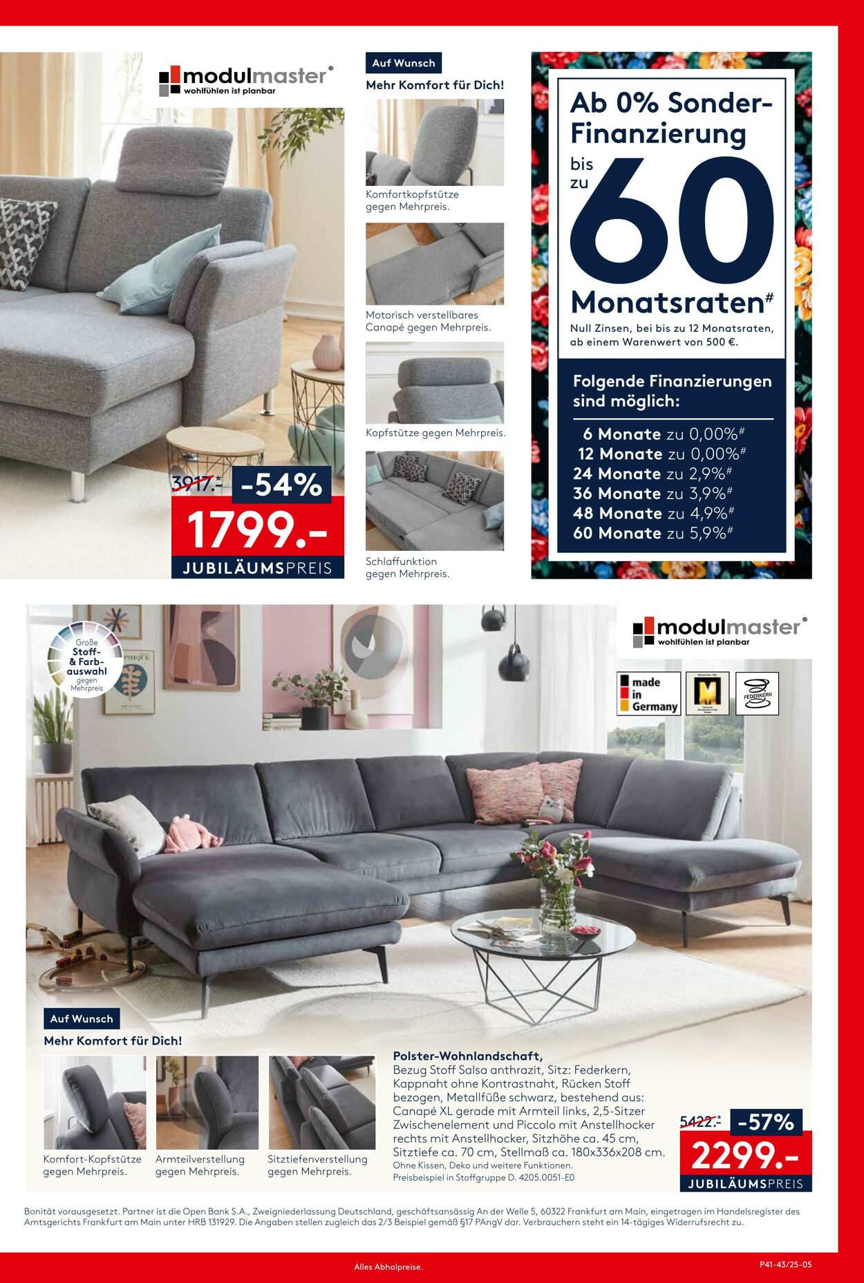 Prospekt Möbel Rieger 09.10.2025 - 23.10.2025