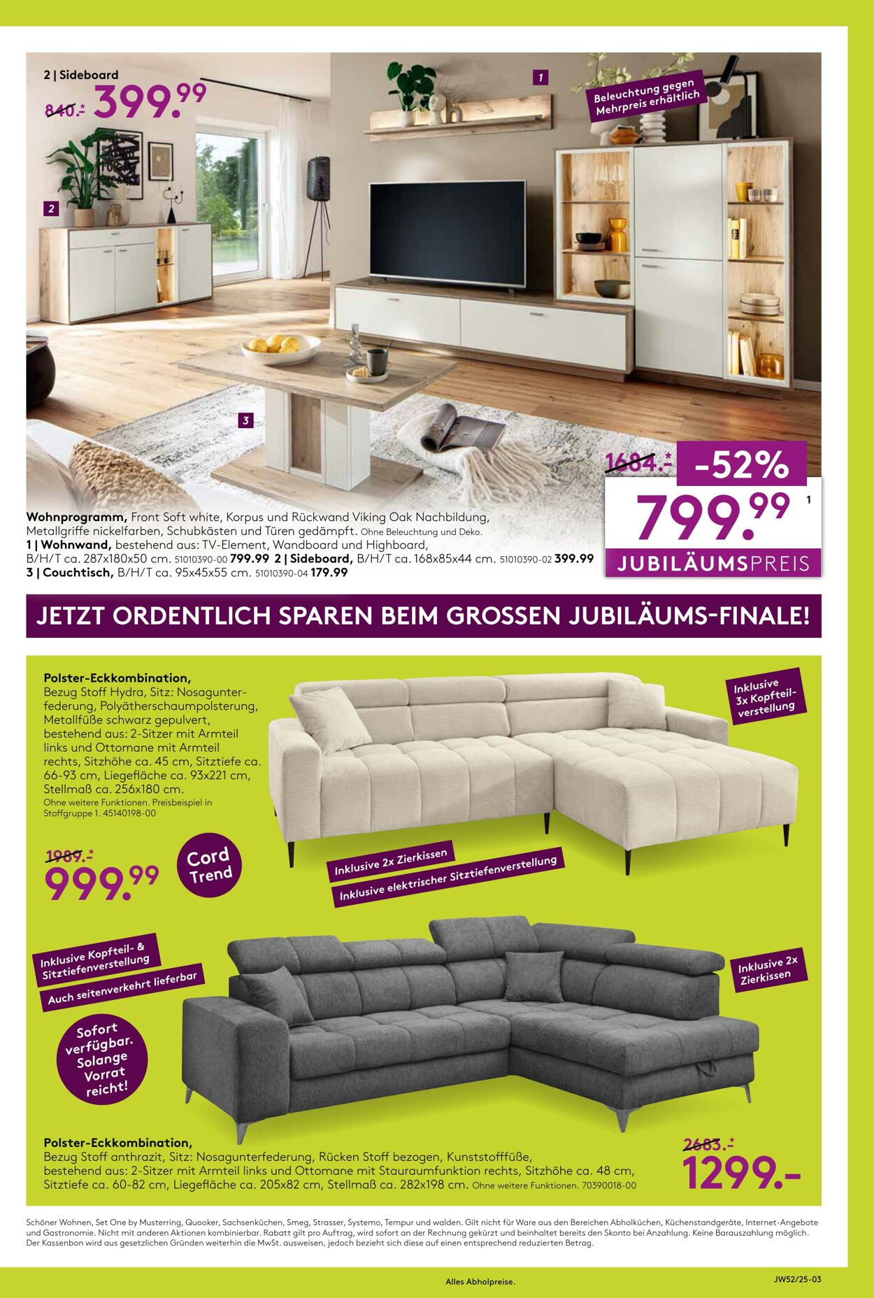 Prospekt Möbel Rieger 23.12.2025 - 23.01.2026