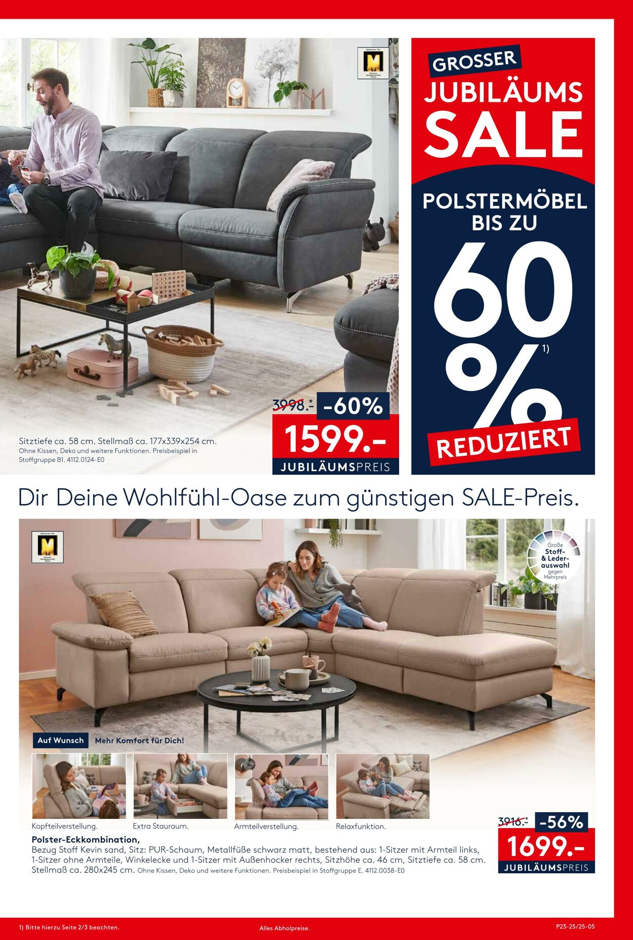 Prospekt Möbel Rieger 05.06.2025 - 19.06.2025