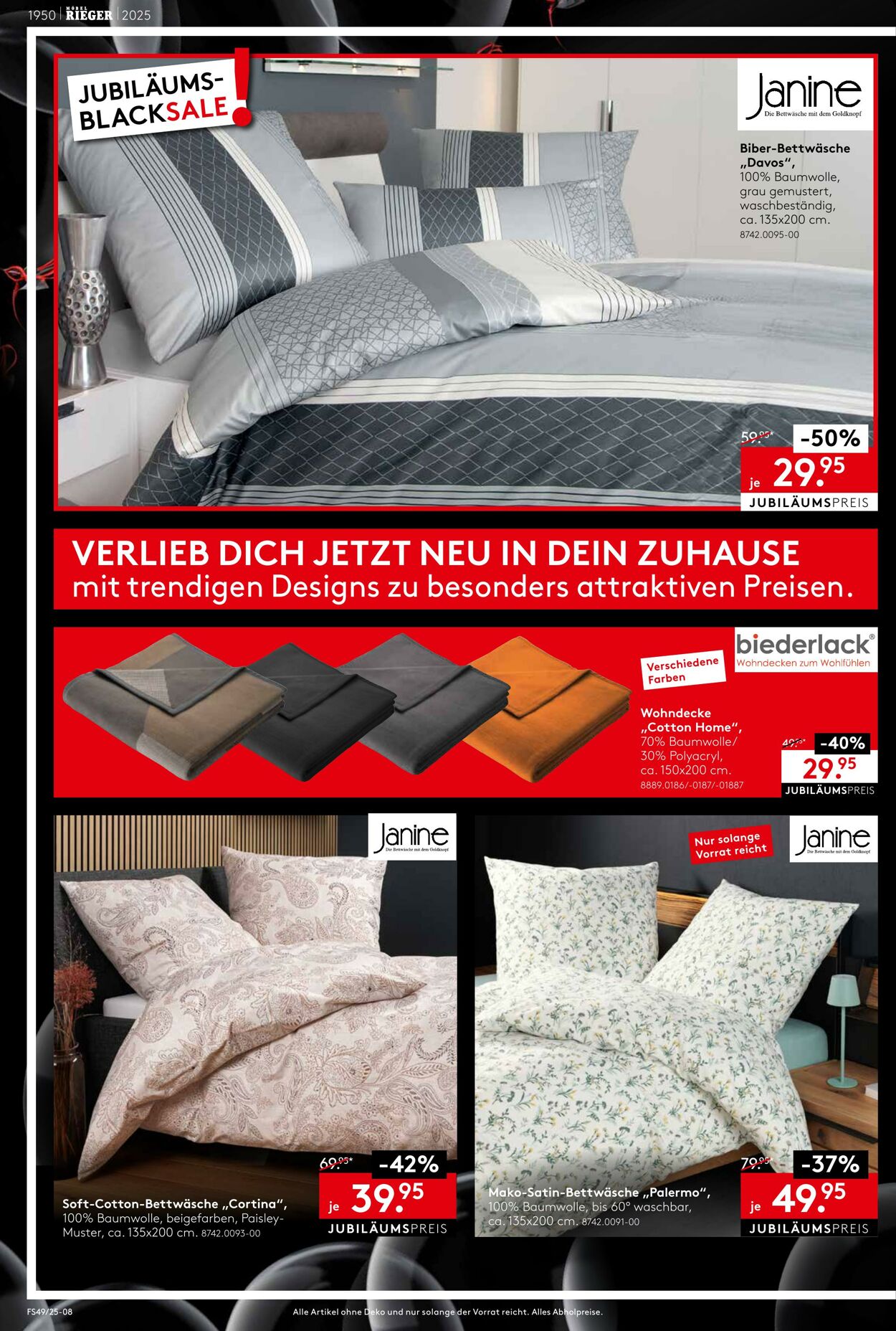 Prospekt Möbel Rieger 09.12.2025 - 23.12.2025
