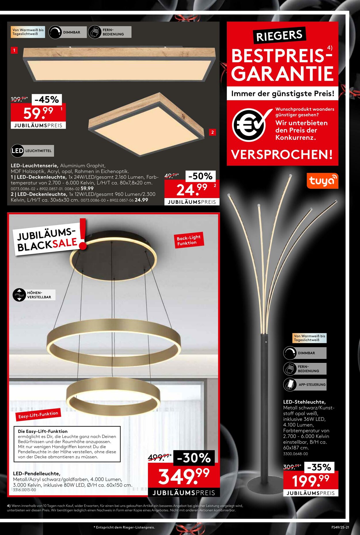 Prospekt Möbel Rieger 09.12.2025 - 23.12.2025