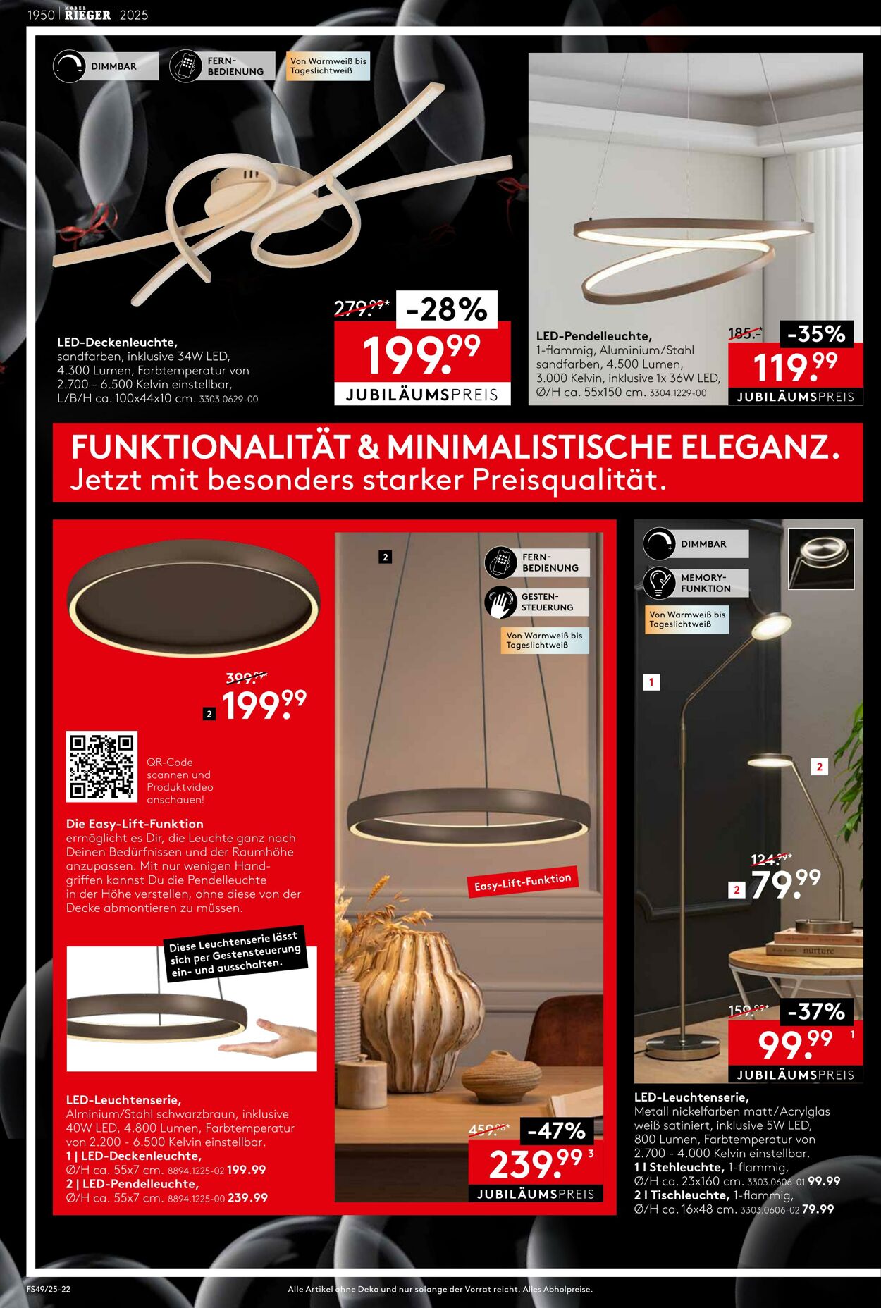 Prospekt Möbel Rieger 09.12.2025 - 23.12.2025