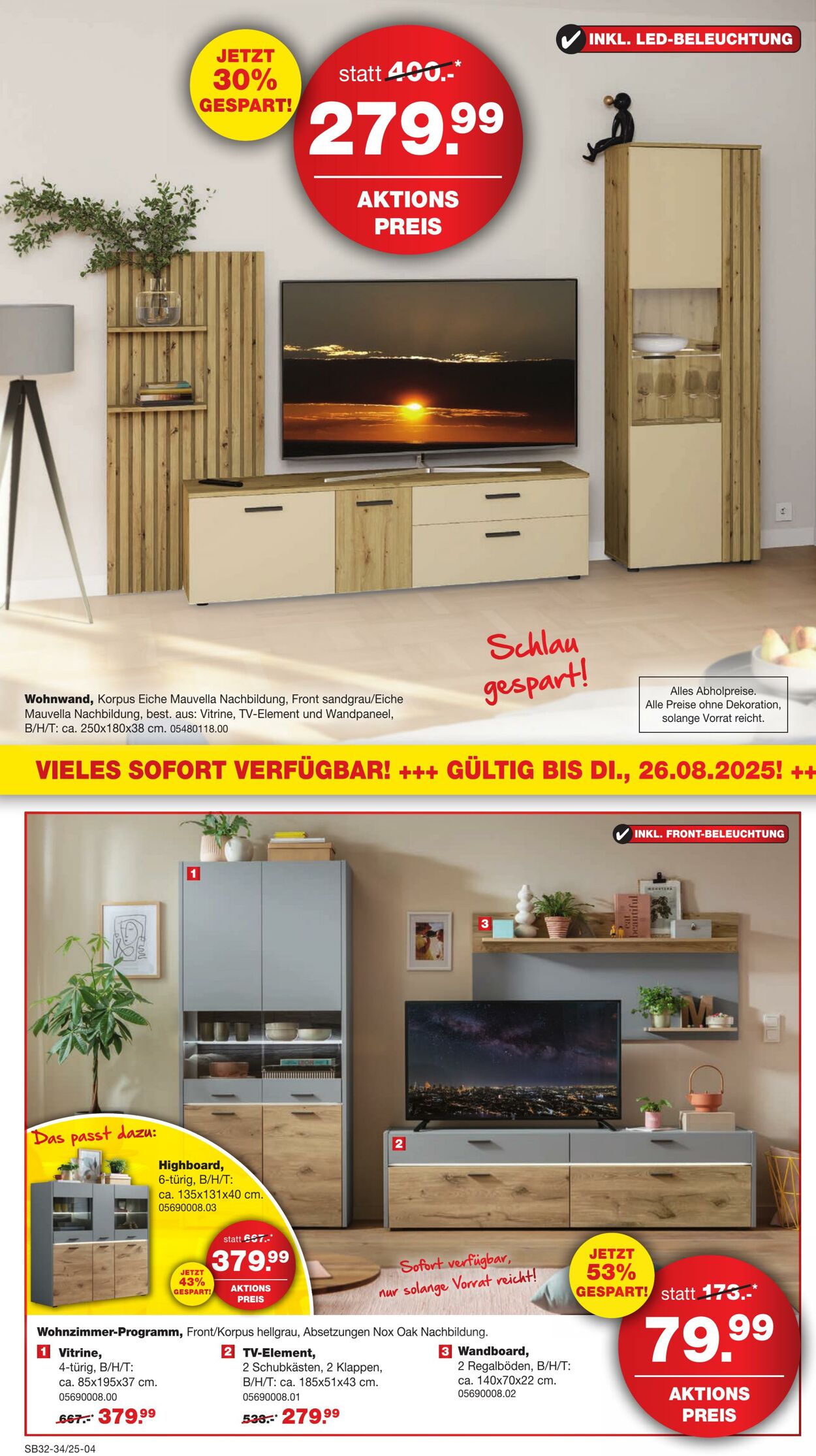 Prospekt Möbel Rieger 11.08.2025 - 25.08.2025