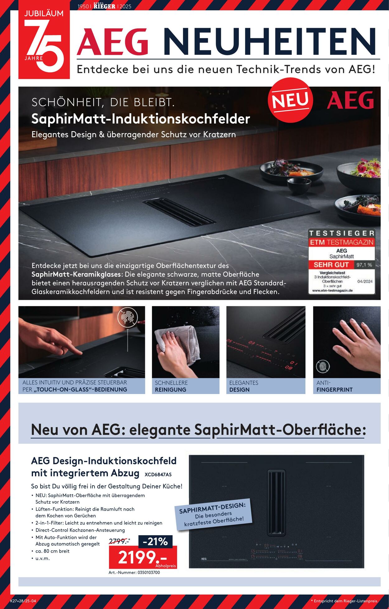 Prospekt Möbel Rieger 07.07.2025 - 21.07.2025