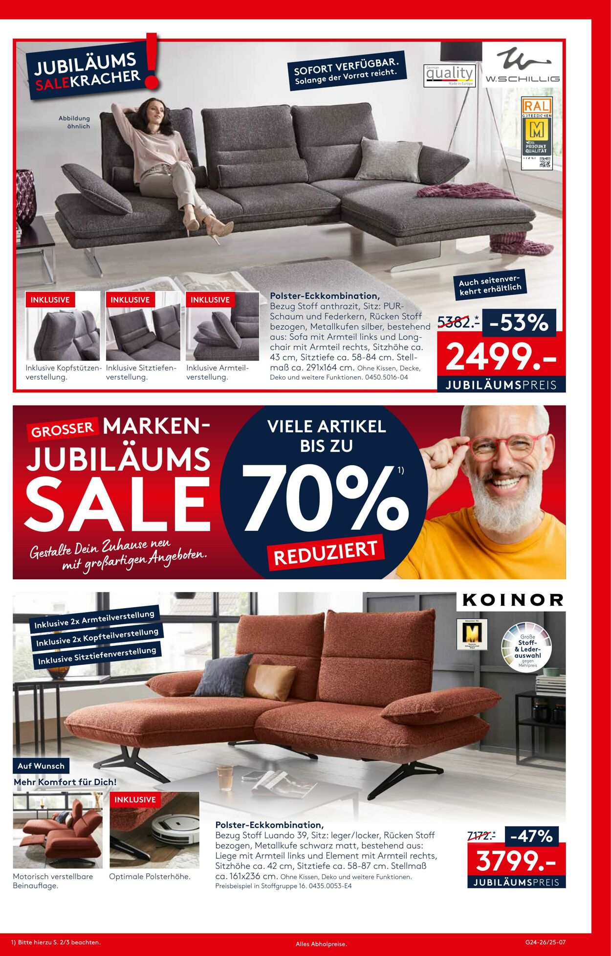 Prospekt Möbel Rieger 13.06.2025 - 27.06.2025