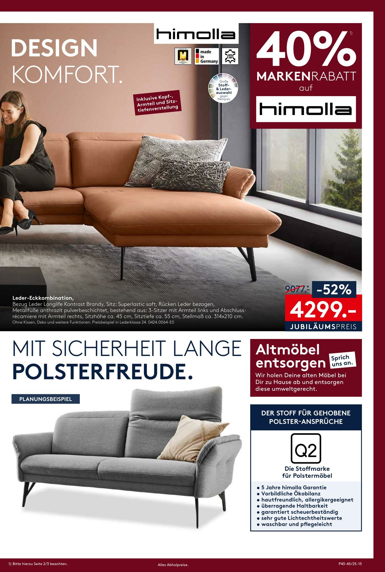 Prospekt Möbel Rieger 22.10.2025 - 05.11.2025