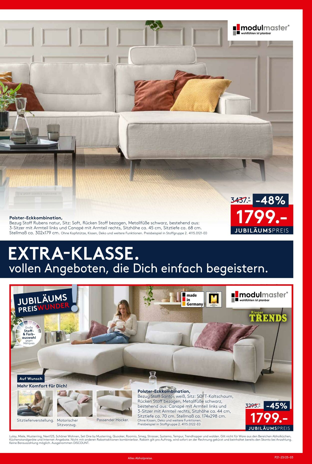 Prospekt Möbel Rieger 22.05.2025 - 05.06.2025
