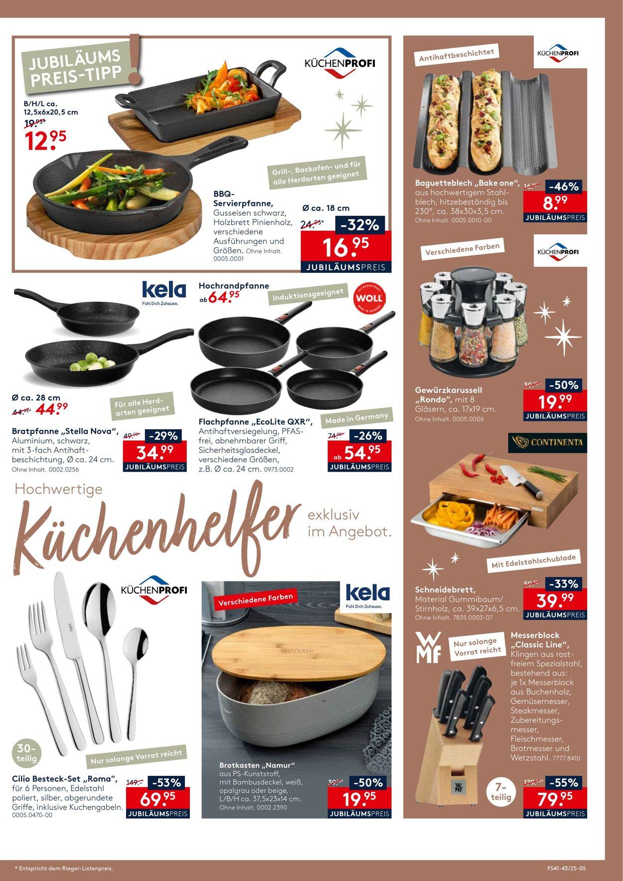 Prospekt Möbel Rieger 09.10.2025 - 23.10.2025