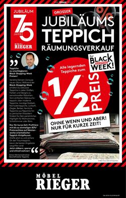 Prospekt Möbel Rieger 13.11.2025 - 27.11.2025