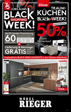 Prospekt Möbel Rieger 13.11.2025 - 27.11.2025