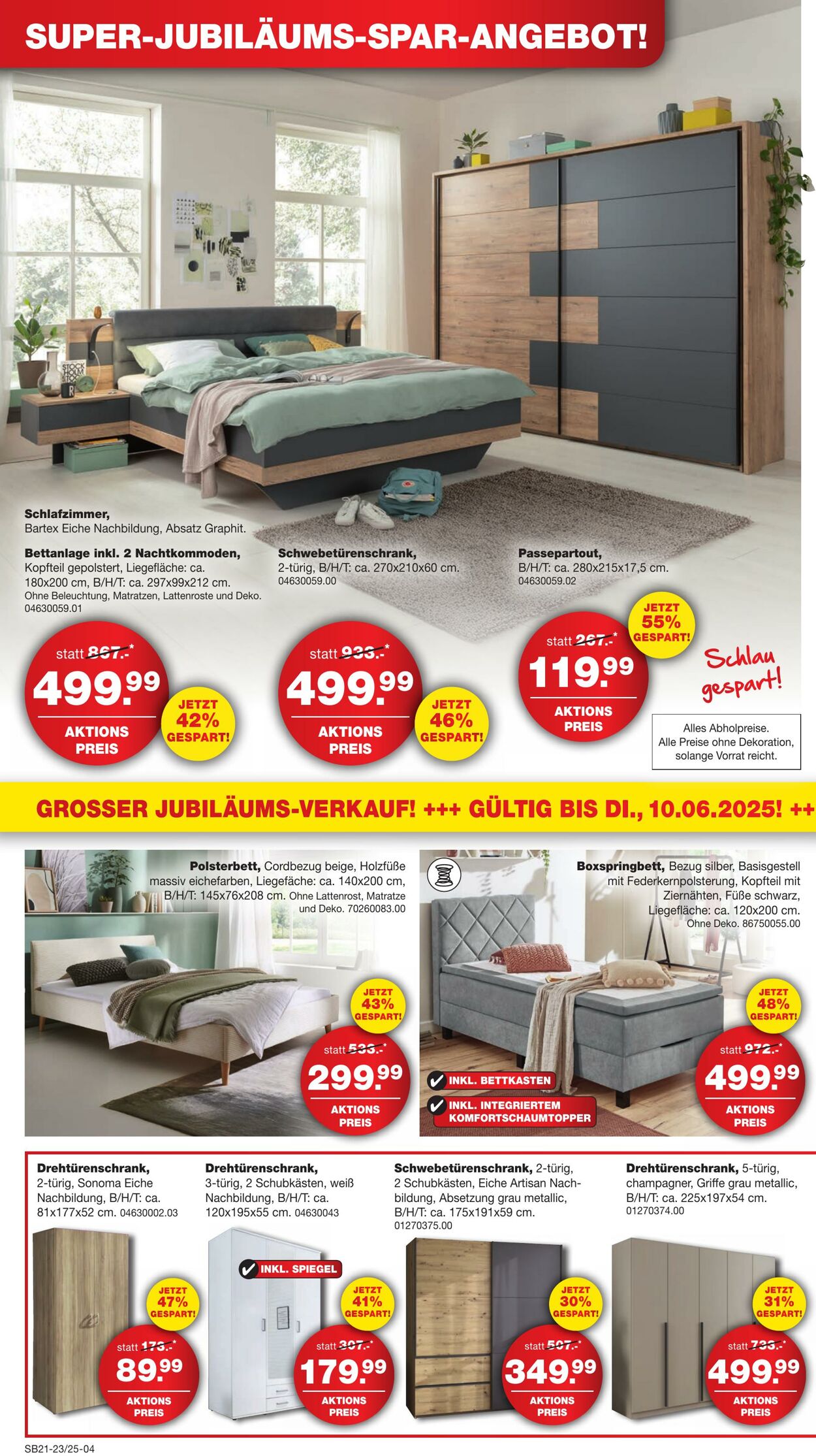 Prospekt Möbel Rieger 25.05.2025 - 08.06.2025