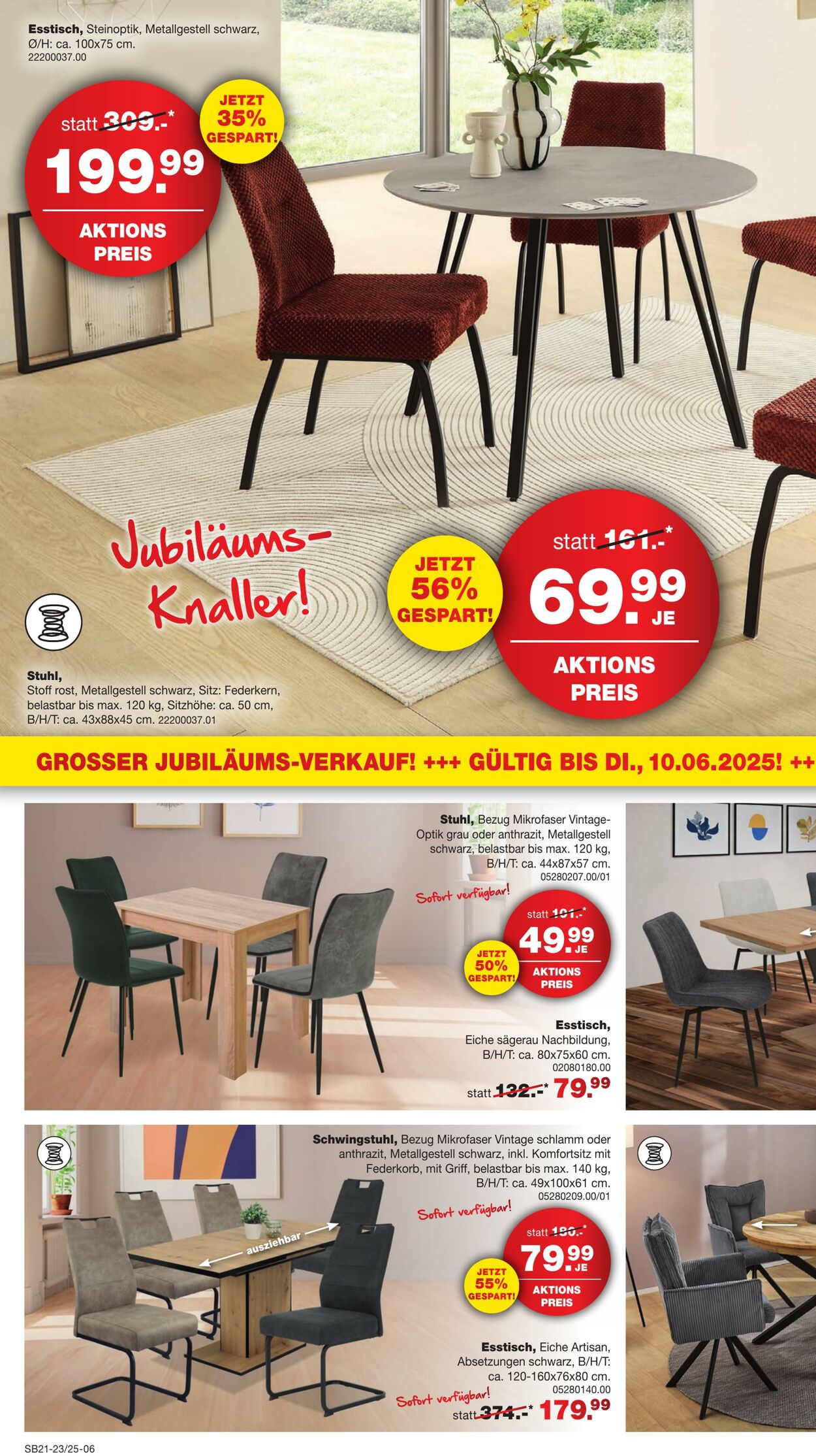 Prospekt Möbel Rieger 25.05.2025 - 08.06.2025
