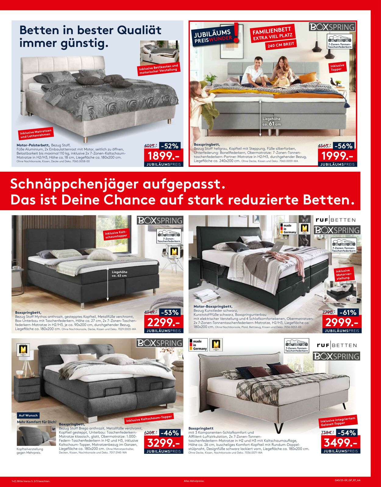 Prospekt Möbel Rieger 22.10.2025 - 05.11.2025