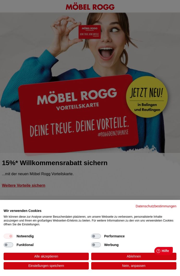 Prospekt Möbel Rogg 01.08.2025 - 16.08.2025
