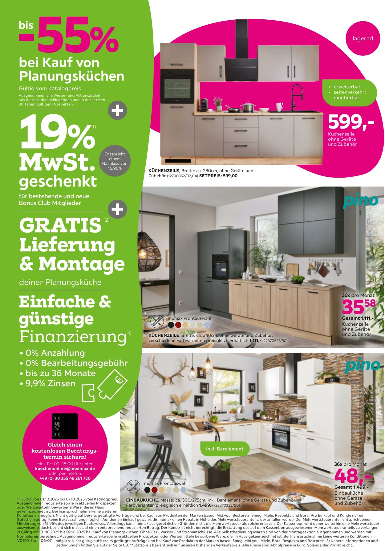 Prospekt Mömax 29.09.2025 - 07.10.2025
