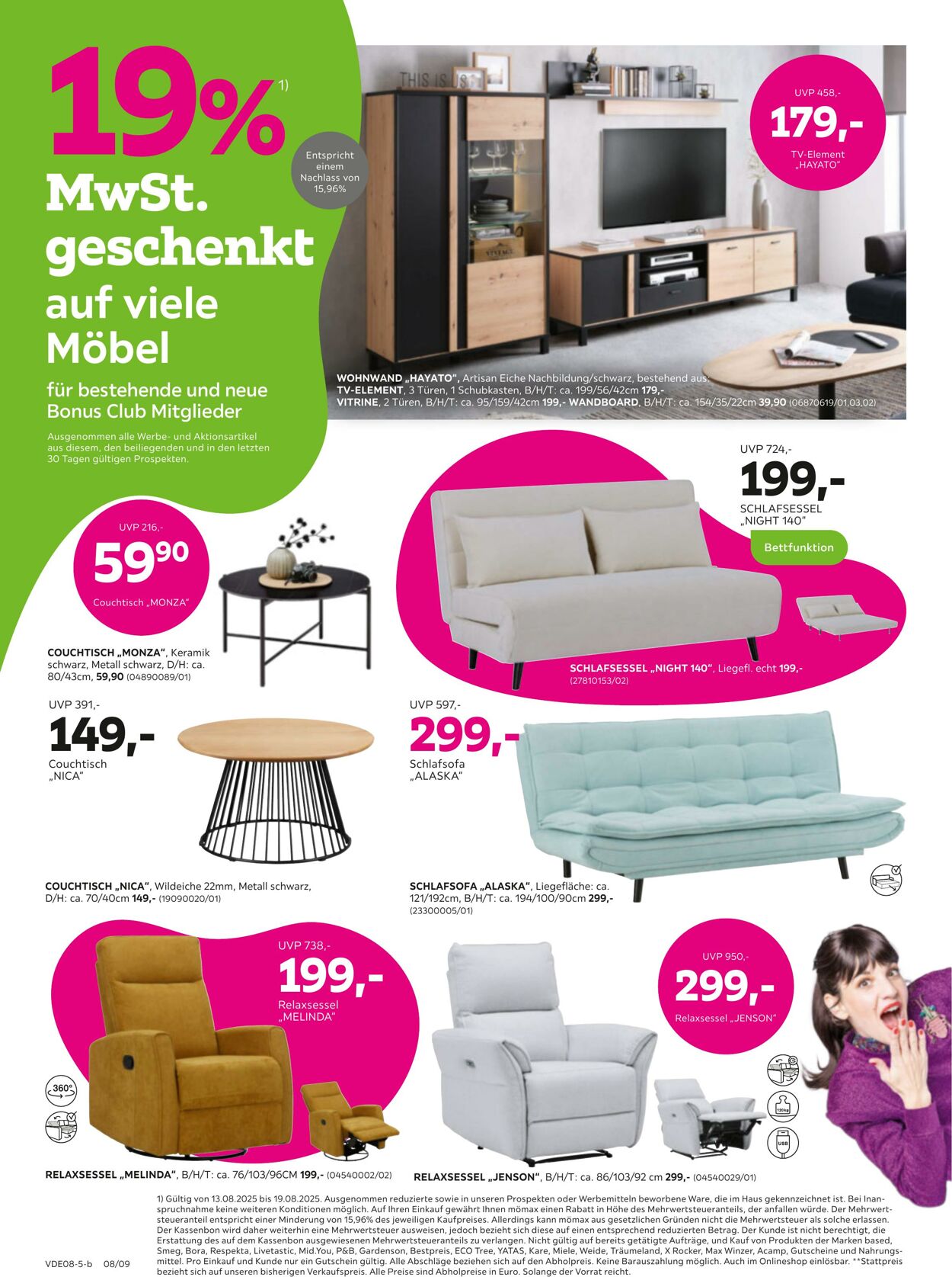 Prospekt Mömax 11.08.2025 - 19.08.2025