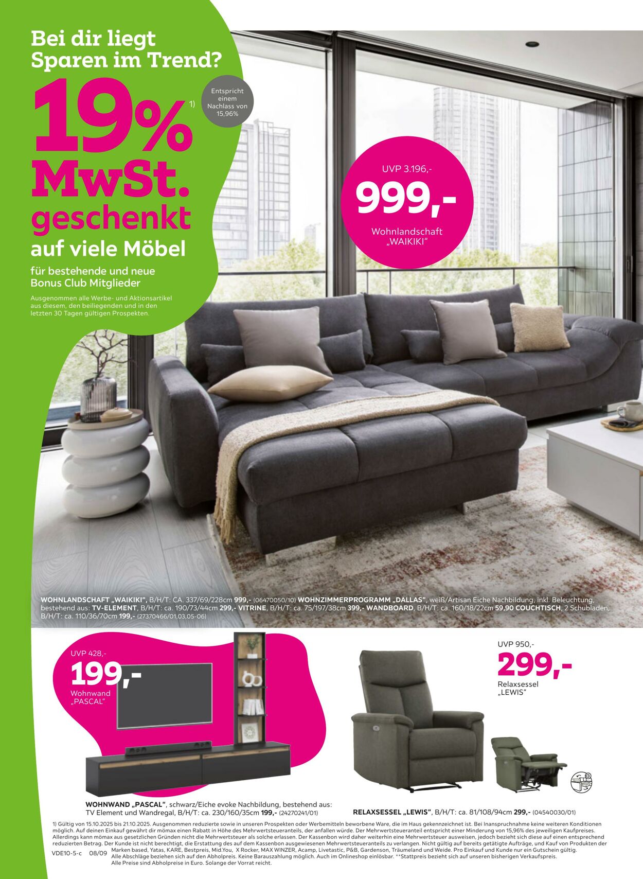 Prospekt Mömax 13.10.2025 - 21.10.2025
