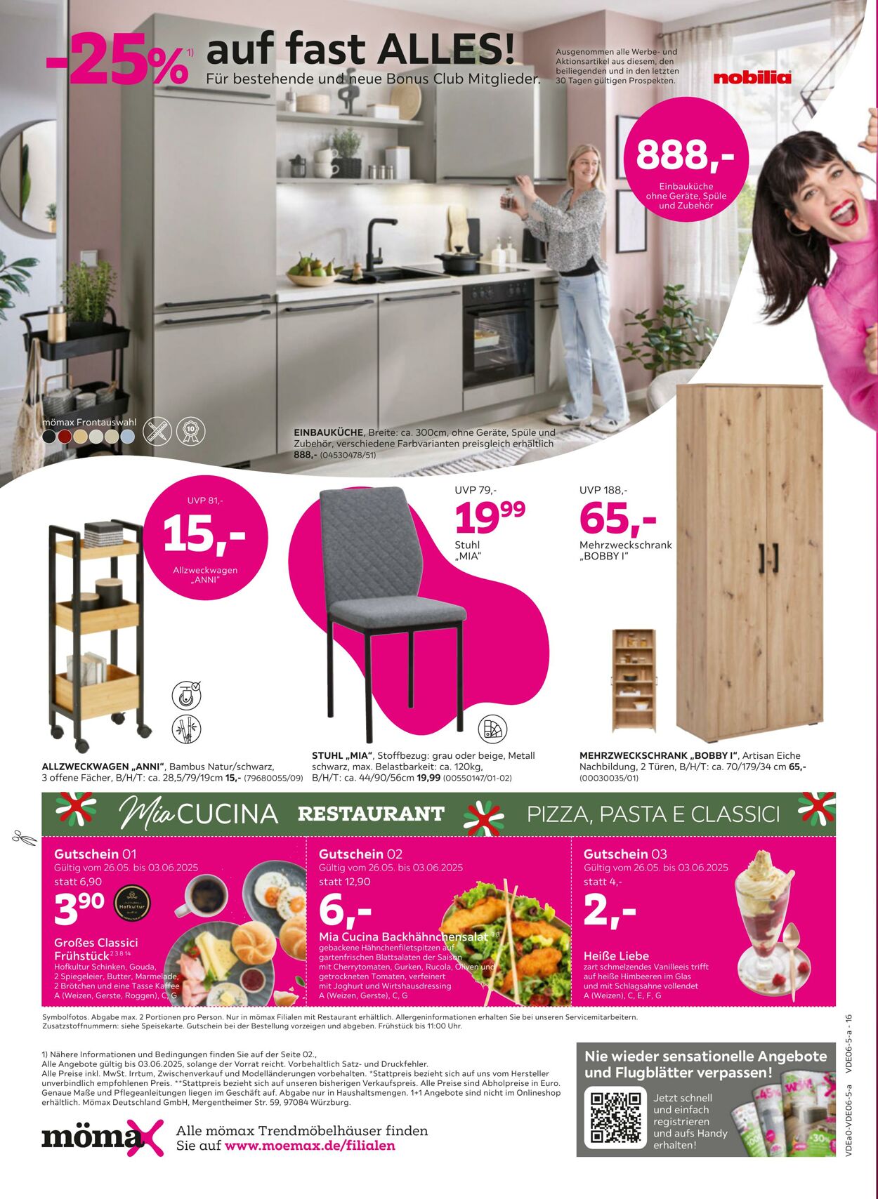 Prospekt Mömax 26.05.2025 - 03.06.2025