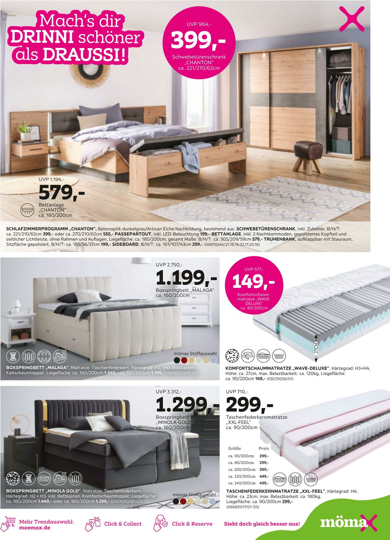 Prospekt Mömax 26.05.2025 - 03.06.2025