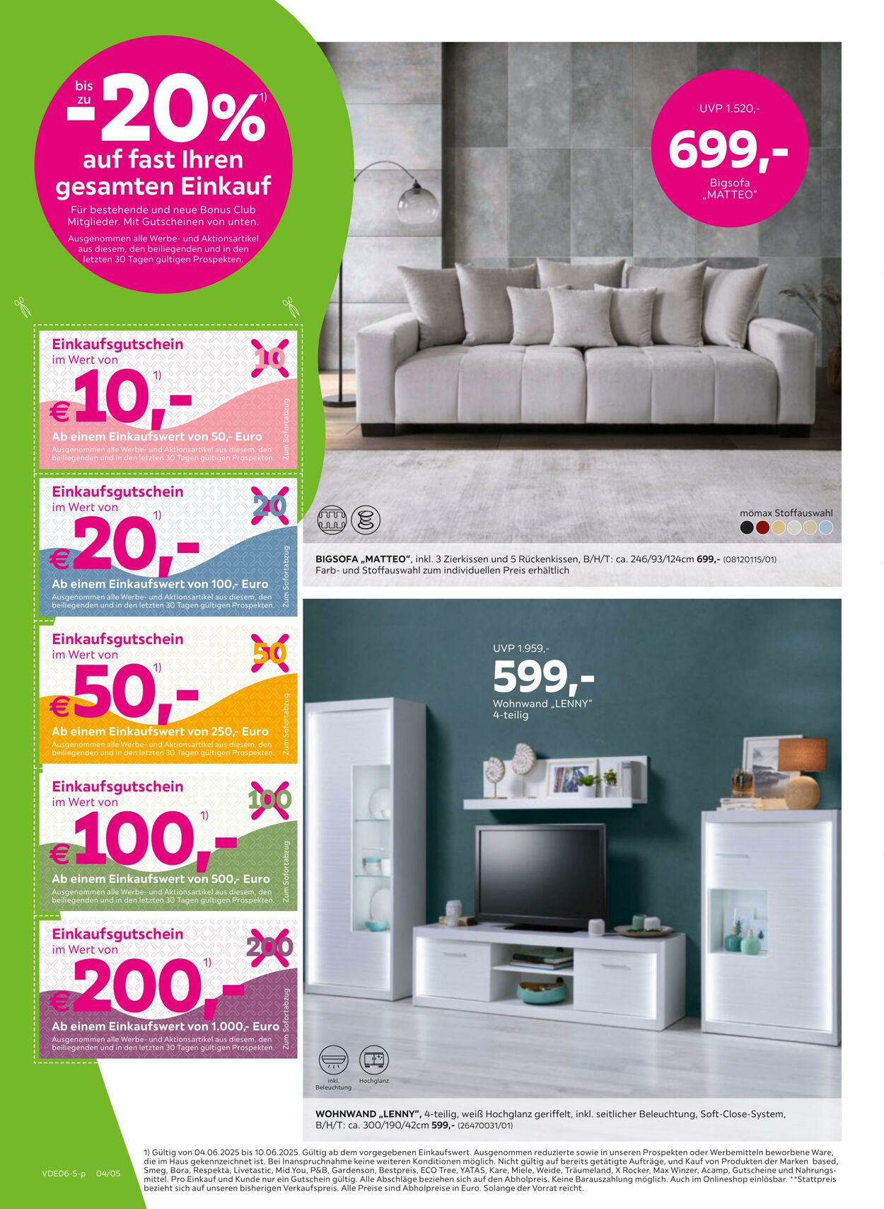 Prospekt Mömax 02.06.2025 - 10.06.2025