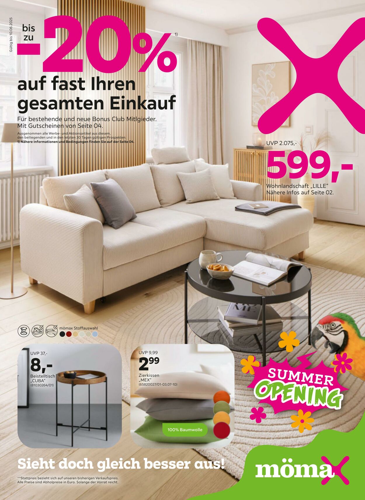 Prospekt Mömax 02.06.2025 - 10.06.2025