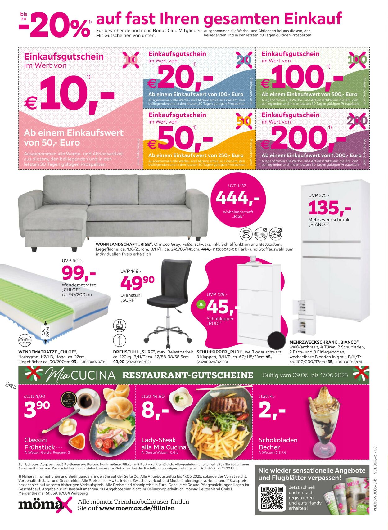 Prospekt Mömax 10.06.2025 - 17.06.2025