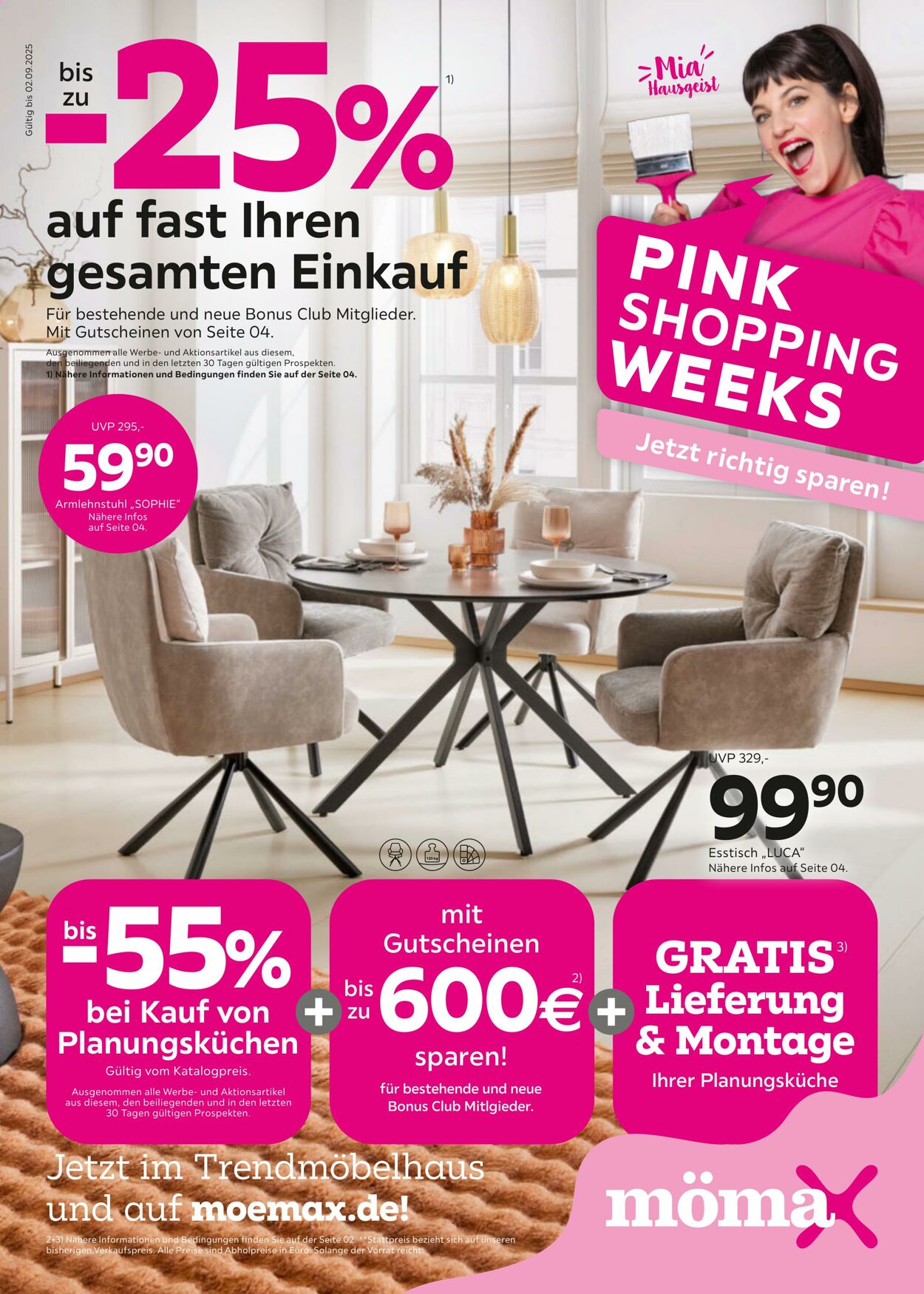 Prospekt Mömax 25.08.2025 - 02.09.2025