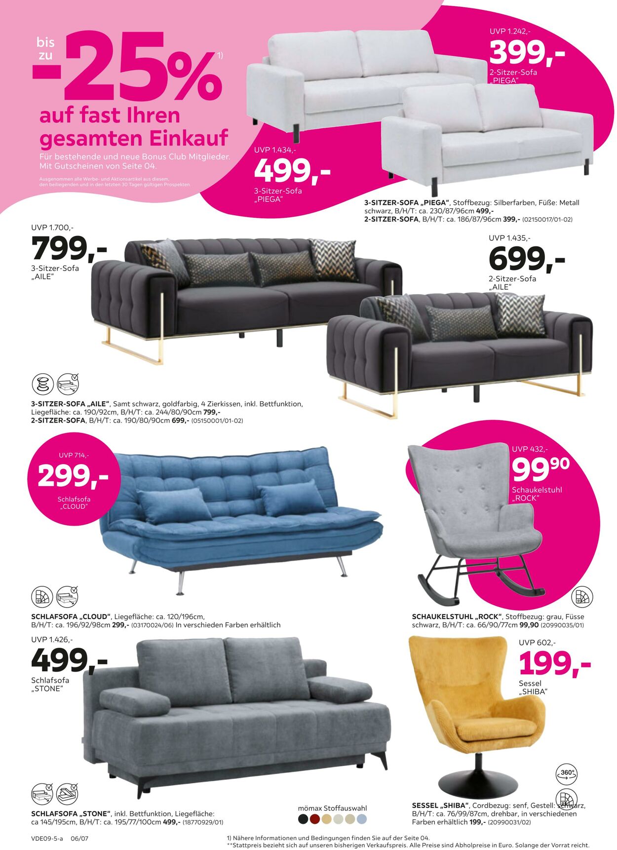 Prospekt Mömax 25.08.2025 - 02.09.2025