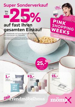 Prospekt Mömax 22.09.2025 - 05.10.2025