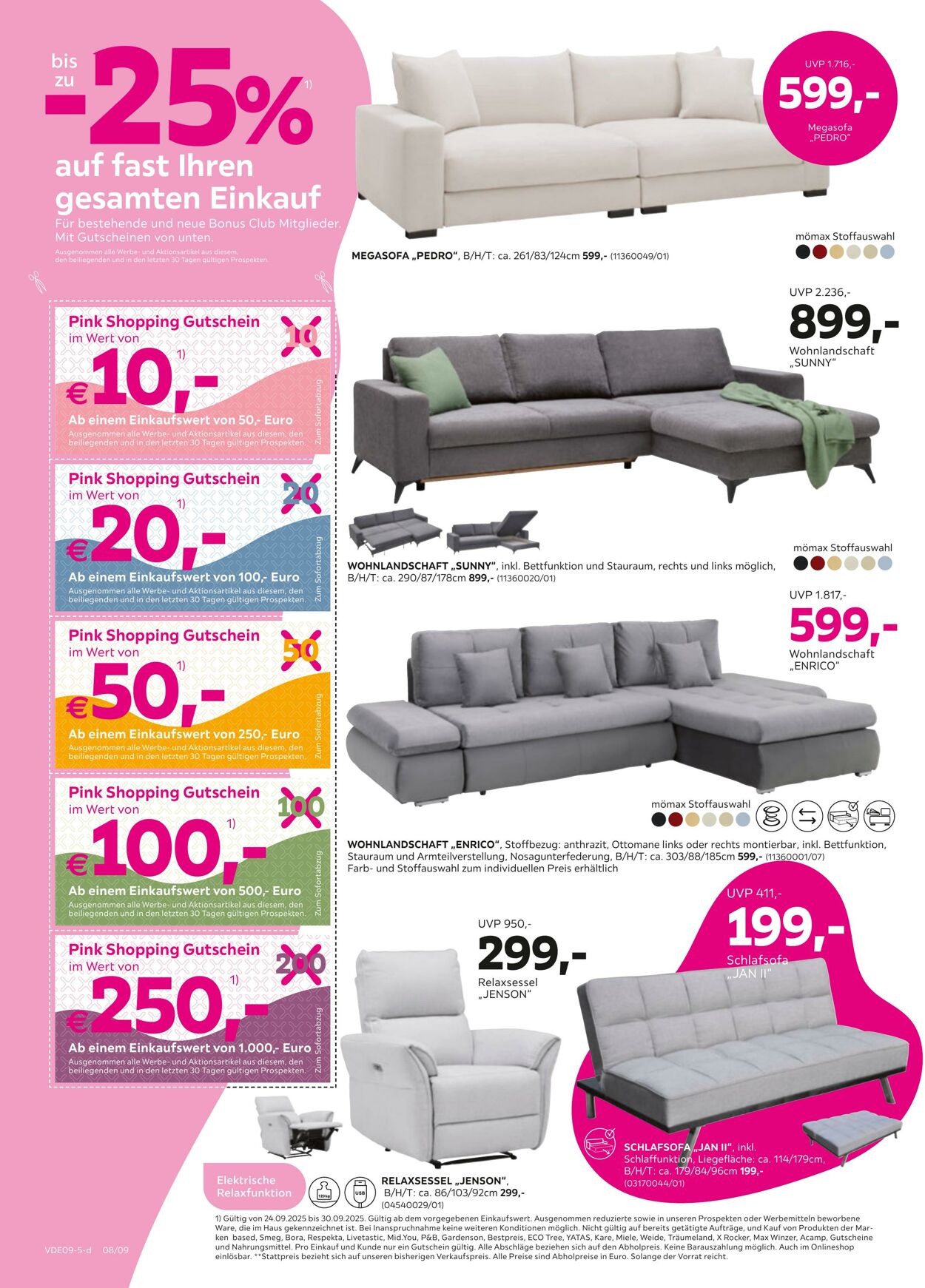 Prospekt Mömax 22.09.2025 - 30.09.2025