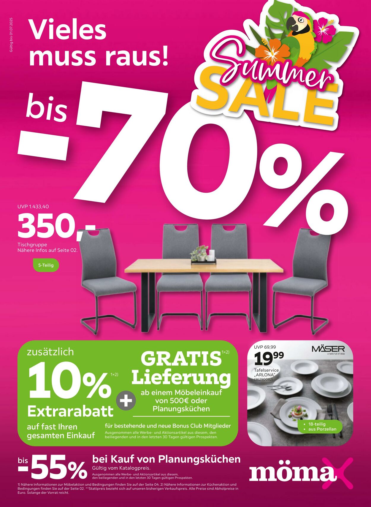 Prospekt Mömax 23.06.2025 - 01.07.2025