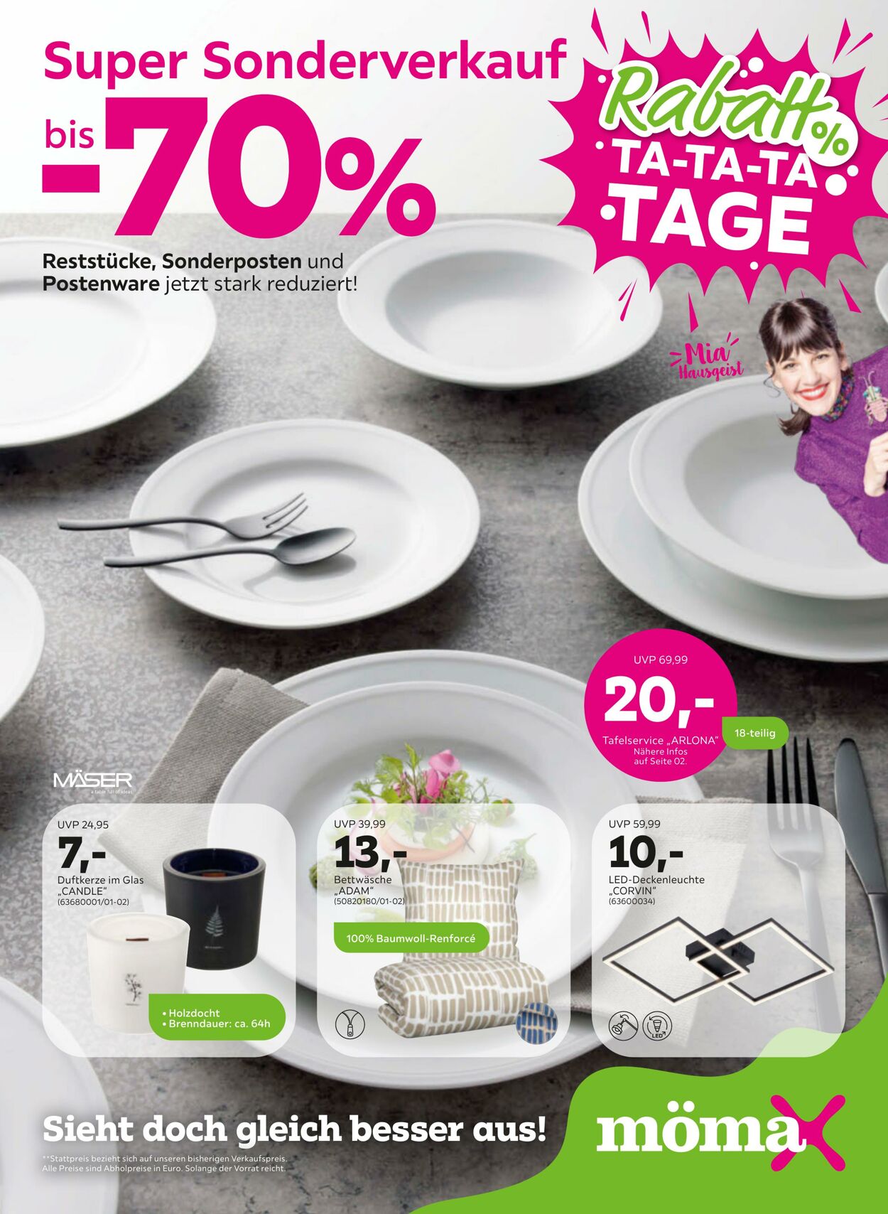 Prospekt Mömax 12.08.2025 - 24.08.2025