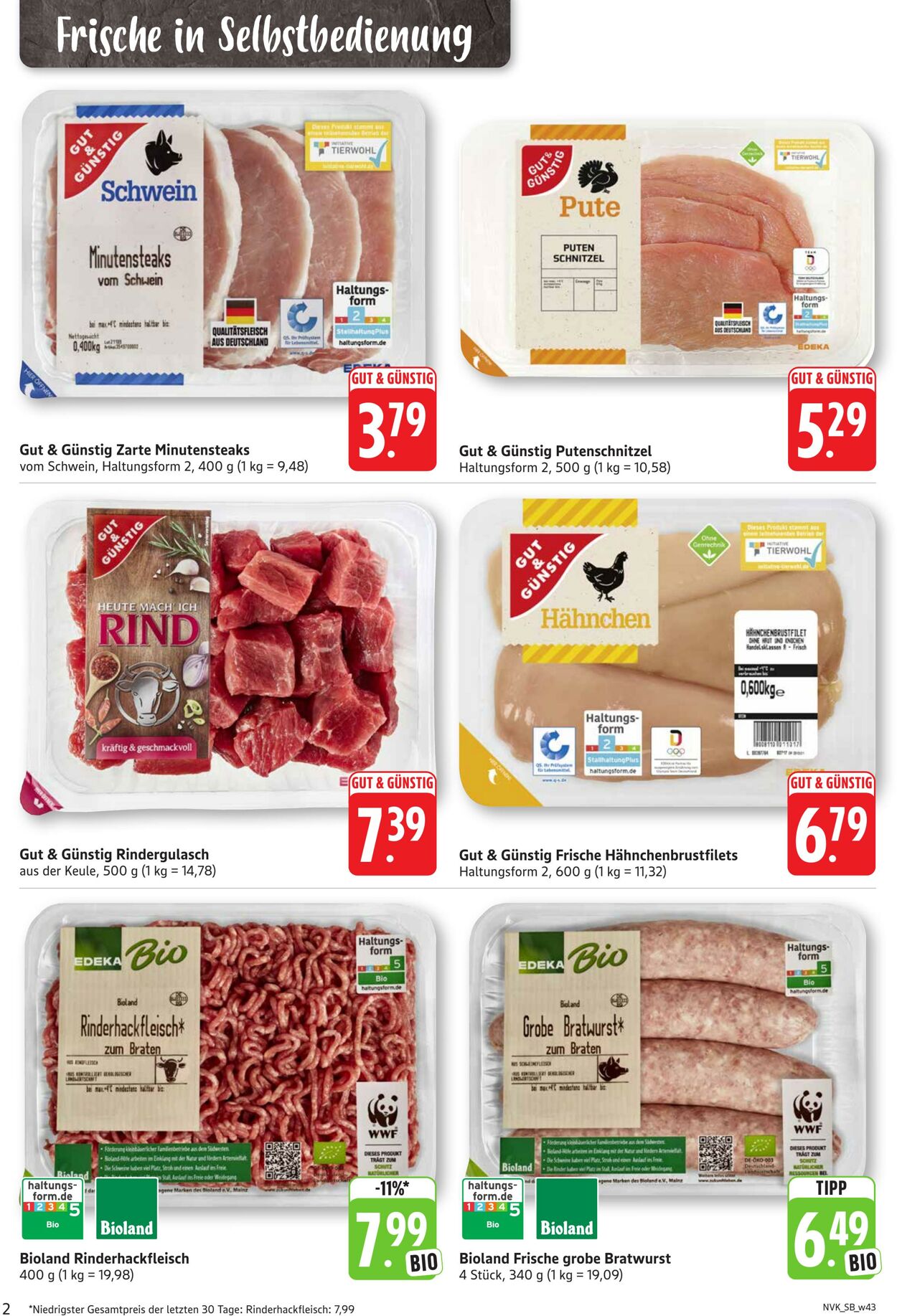 Prospekt nah & gut 20.10.2025 - 25.10.2025