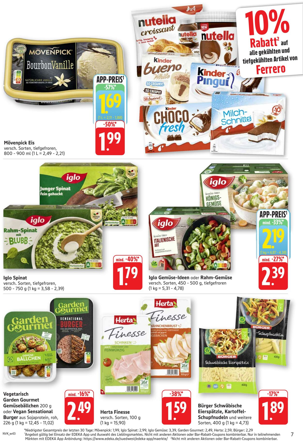 Prospekt nah & gut 20.10.2025 - 25.10.2025