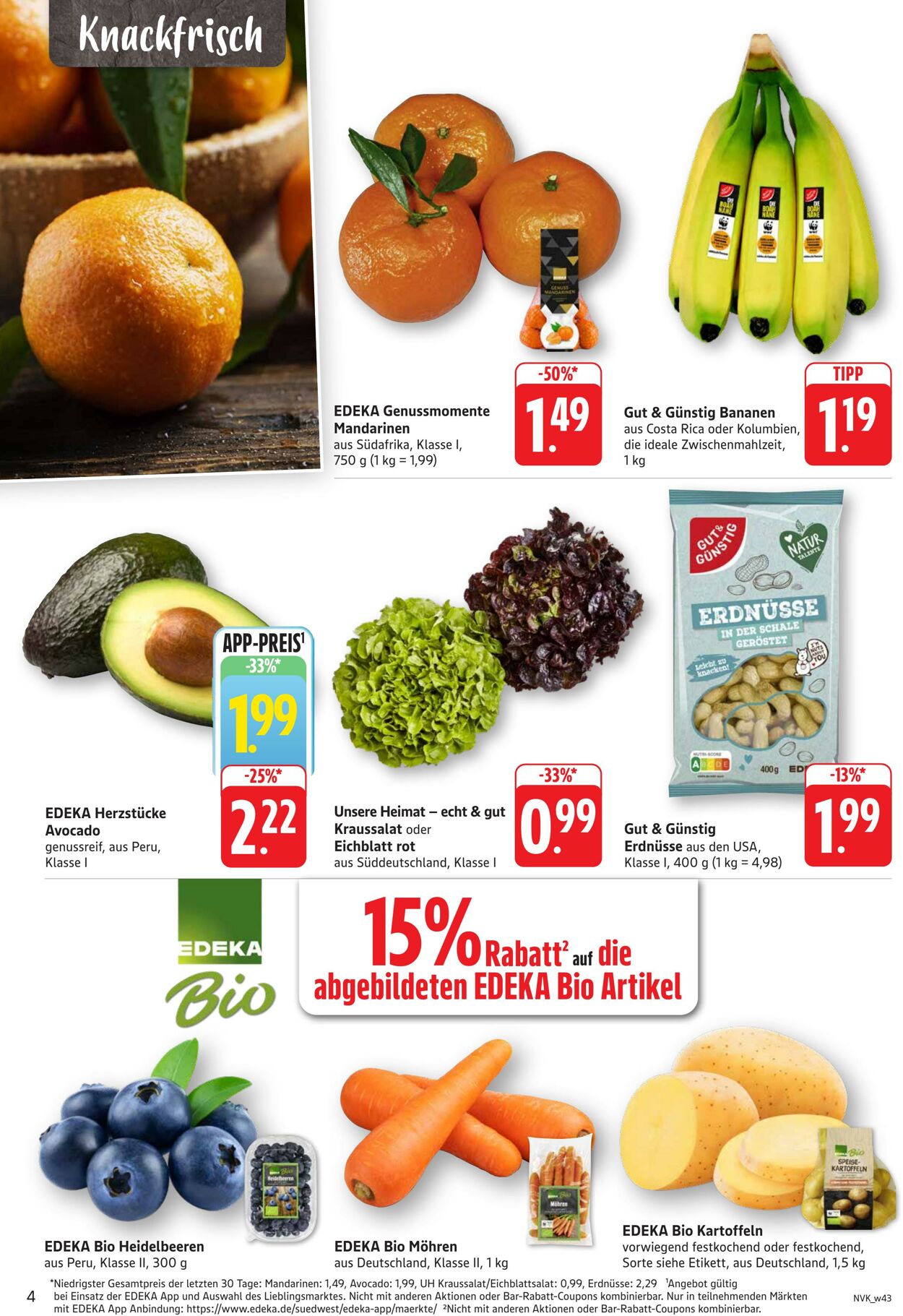 Prospekt nah & gut 20.10.2025 - 25.10.2025