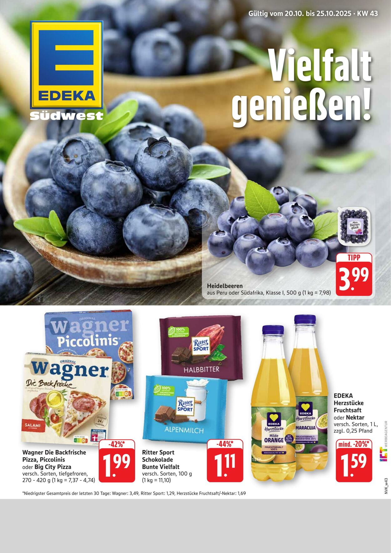 Prospekt nah & gut 20.10.2025 - 25.10.2025